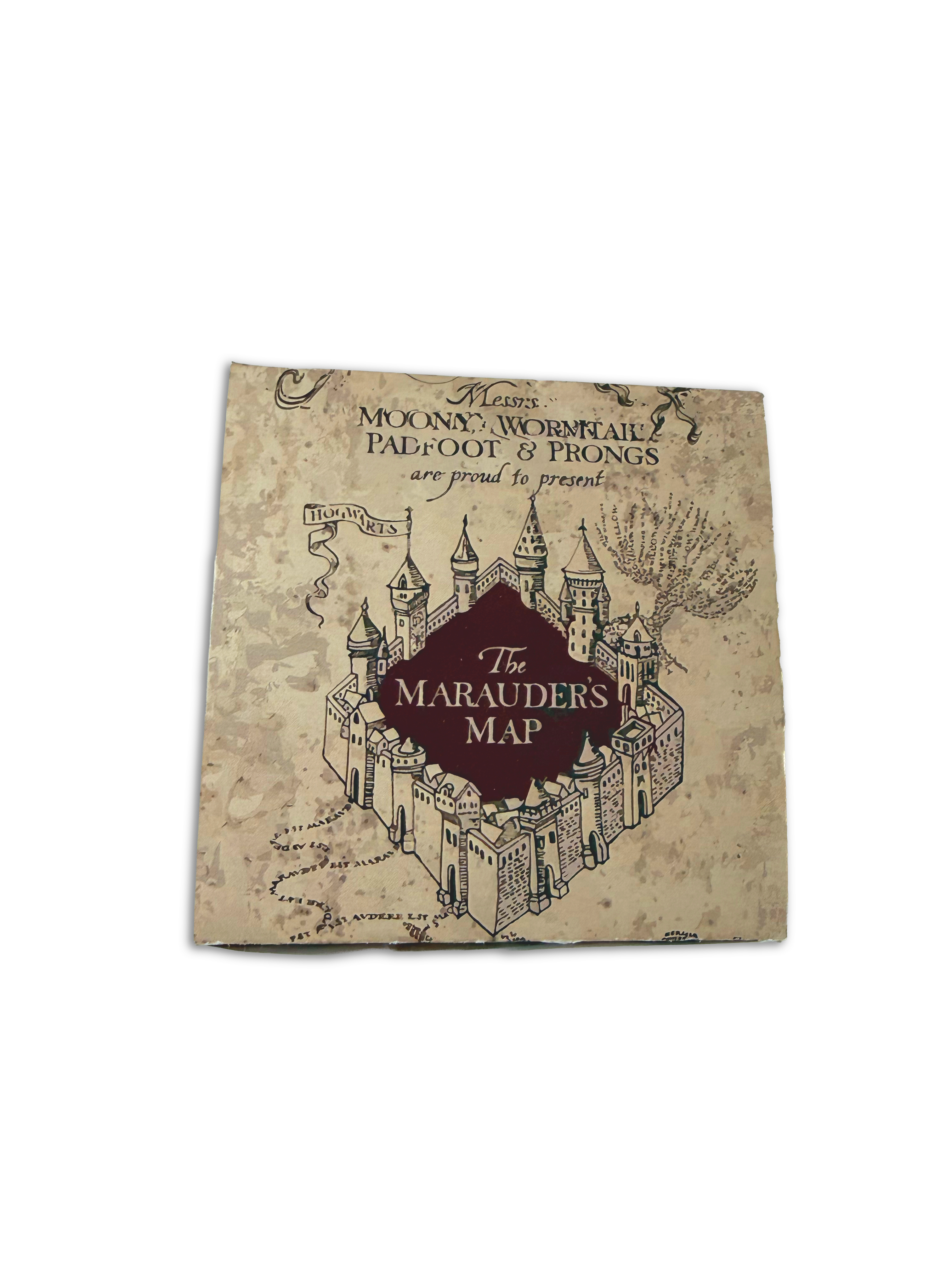 Front of the Marauder's Map package